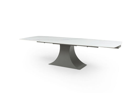 9437 - Dining Table - White / Black