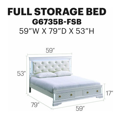 Glory Furniture - Verona - Storage Bed