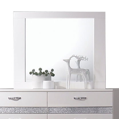 Naima II - Mirror - White High Gloss
