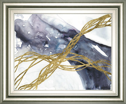 22x26 Agate Wave III By Jennifer Goldberger - Dark Gray