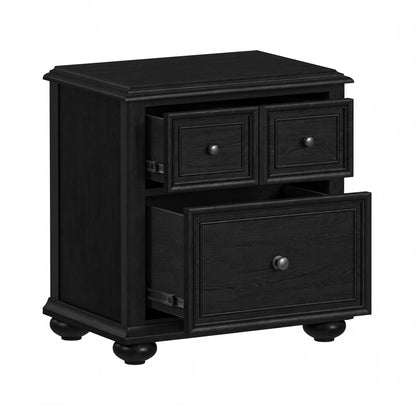 Heritage - Sleigh Bedroom Set - Black