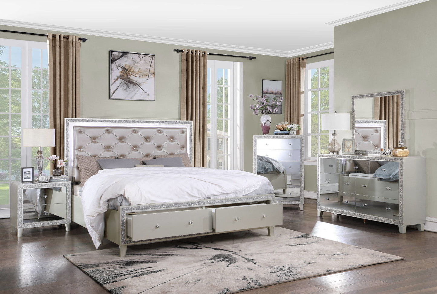 Sliverfluff - Mirror - Mirrored & Champagne