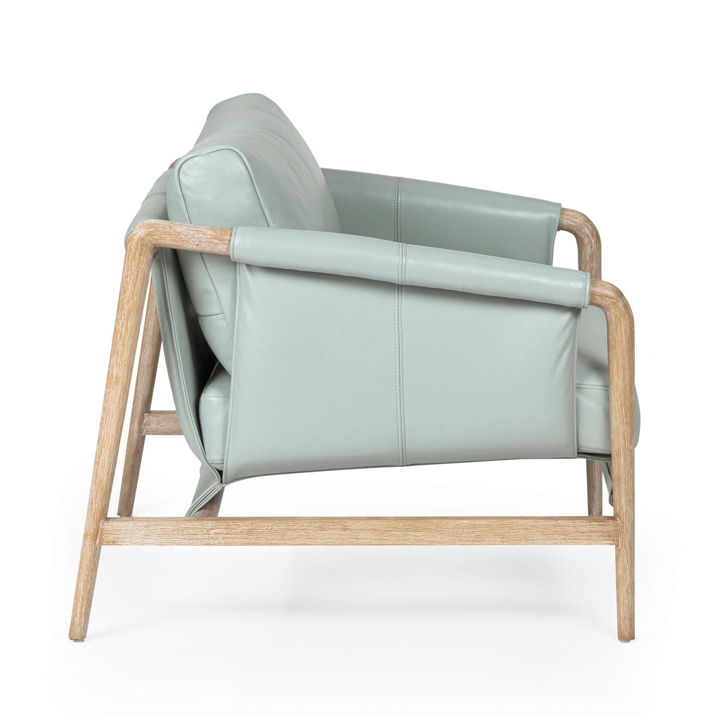 Chakka - Genuine Leather Accent Chair