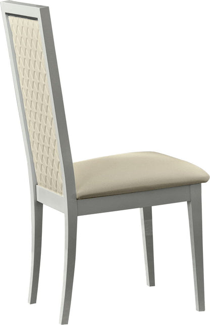 Roma - Chair - White / Beige