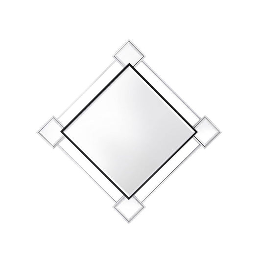 Asbury - Accent Mirror - Mirrored & Chrome