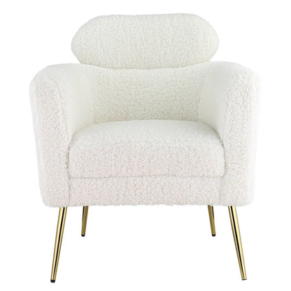 Connock - Accent Chair - White Teddy Sherpa