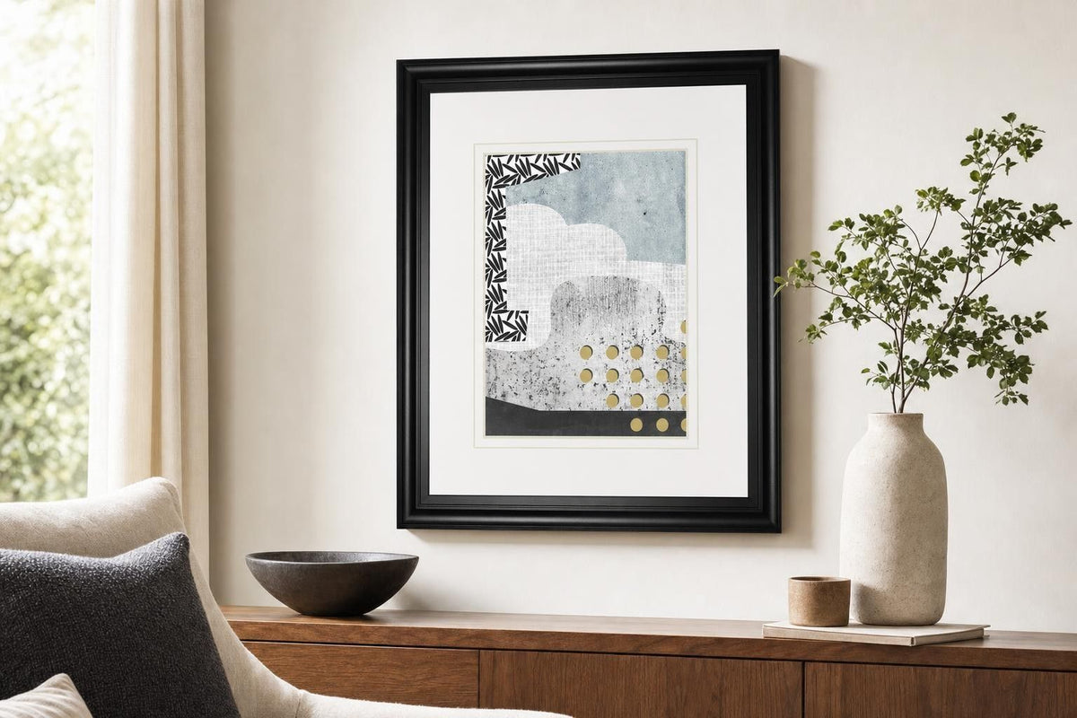 34x40 Winter Mood I By Melissa Wang - Silver