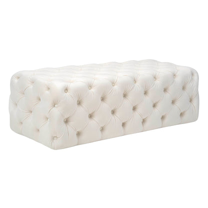 Kaylee - Velvet Ottoman