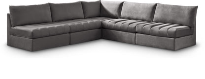 Jacob - Modular Corner Armless Sectional 5 Piece