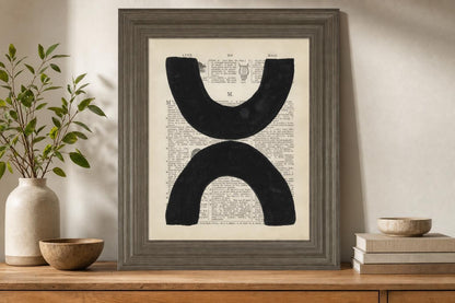 22x26 Modern Definition VII By Renee W. Stramel - Beige