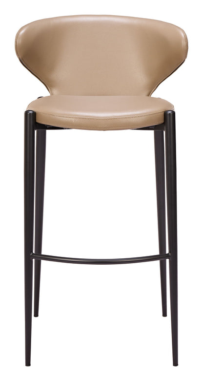 Lino - Barstool (Set of 2) - Brown