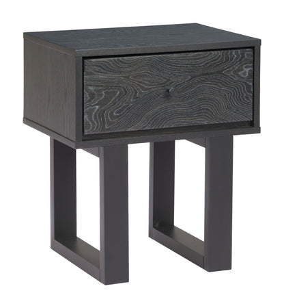 Gus - Nightstand - Black