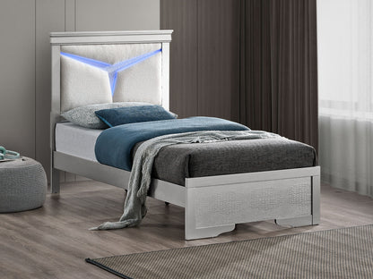 Glory Furniture - Lorana - Bed With LED Headboard