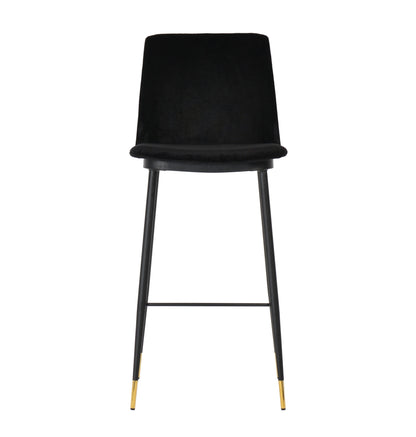 Evora - Velvet Counter Stool (Set of 2)