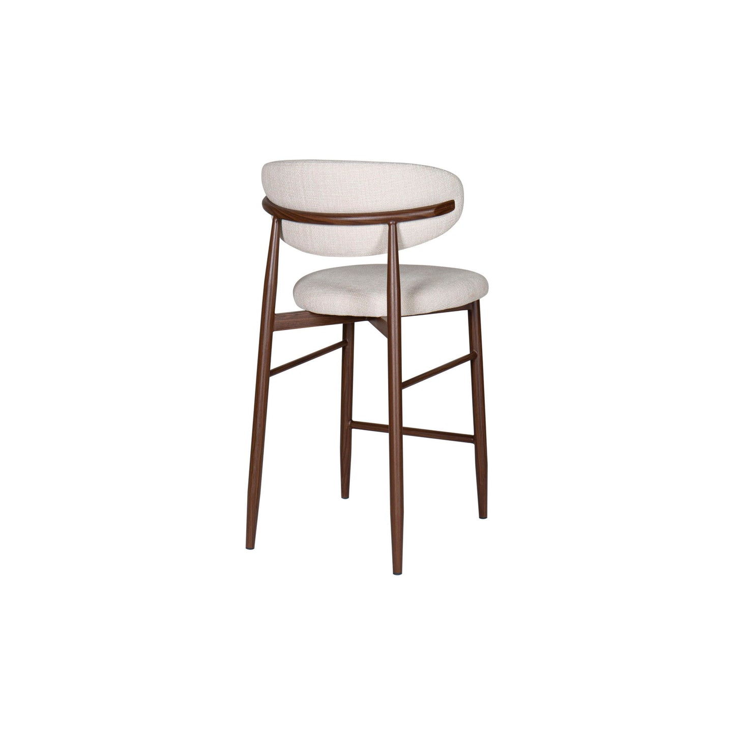 Royce - Counter Chair With Metal Frame (Set of 2)