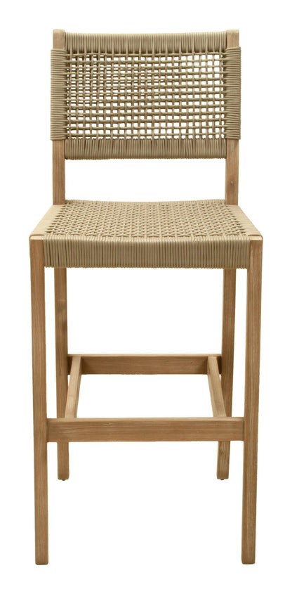 Corde - Outdoor Barstool - Beige