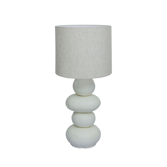 Pebble - Papier Mache Lamp