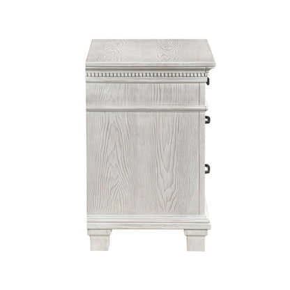Silver Sands - Nightstand - Gray