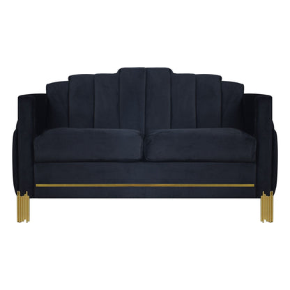 Empire - Lighted Loveseat - Black