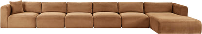 Shaggy - Fabric 6 Piece Modular Sectional With Chaise