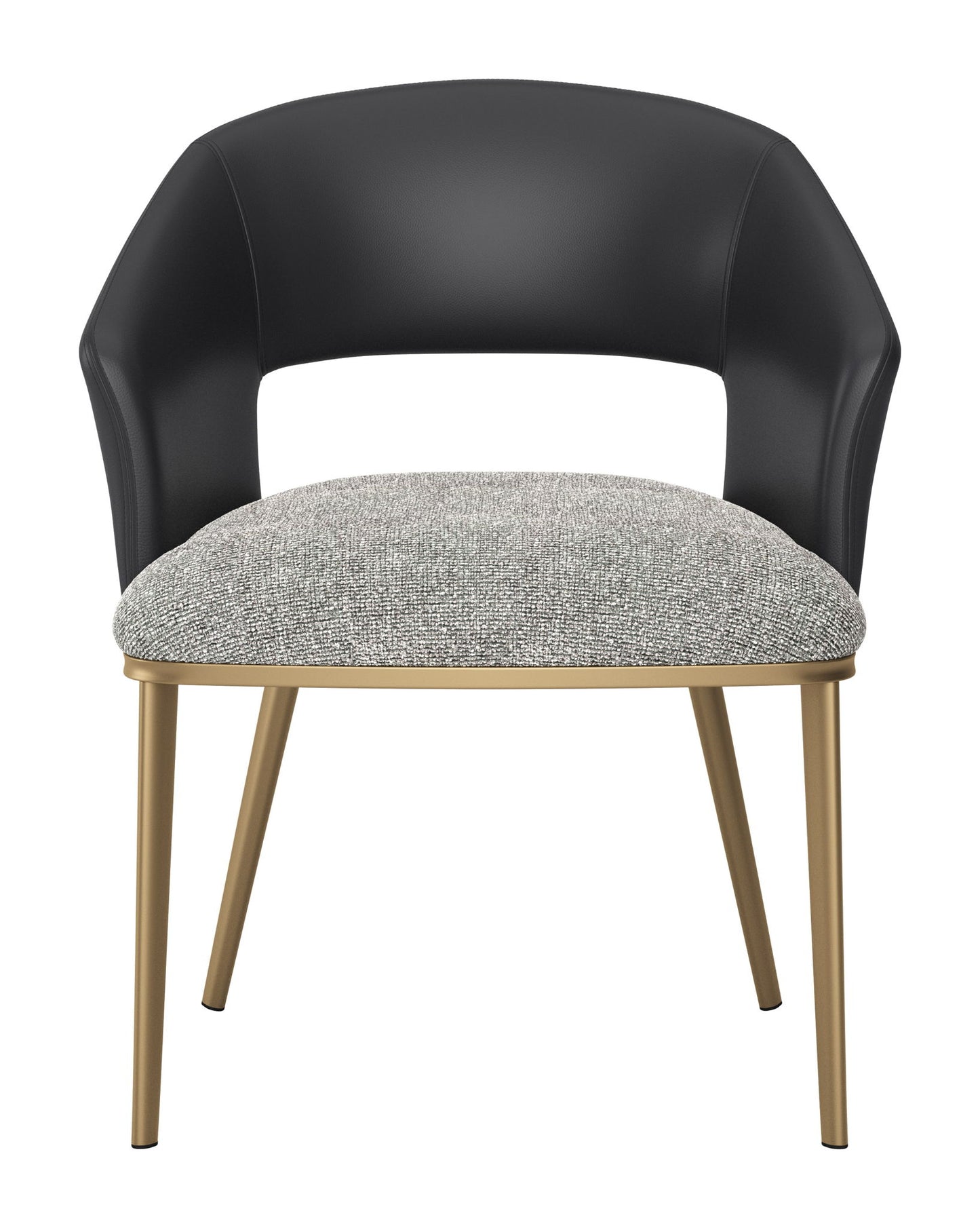 Edmond - Dining Chair - Gray / Black