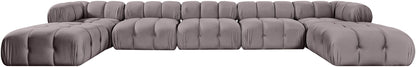 Orin - 7 Piece Modular Sectional (3 Modular Chairs, 2 Corner Chairs & 2 Ottomans)