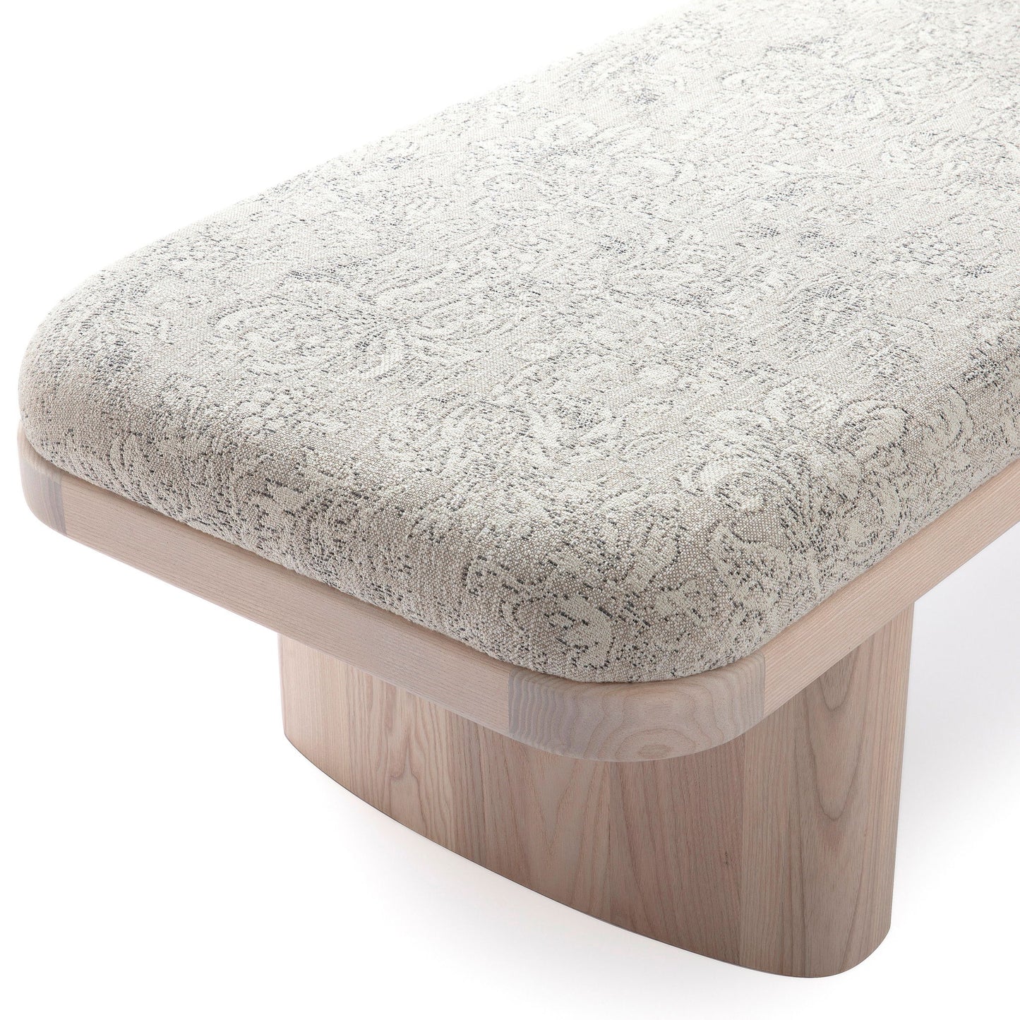Ollie - Floral Jacquard Bench