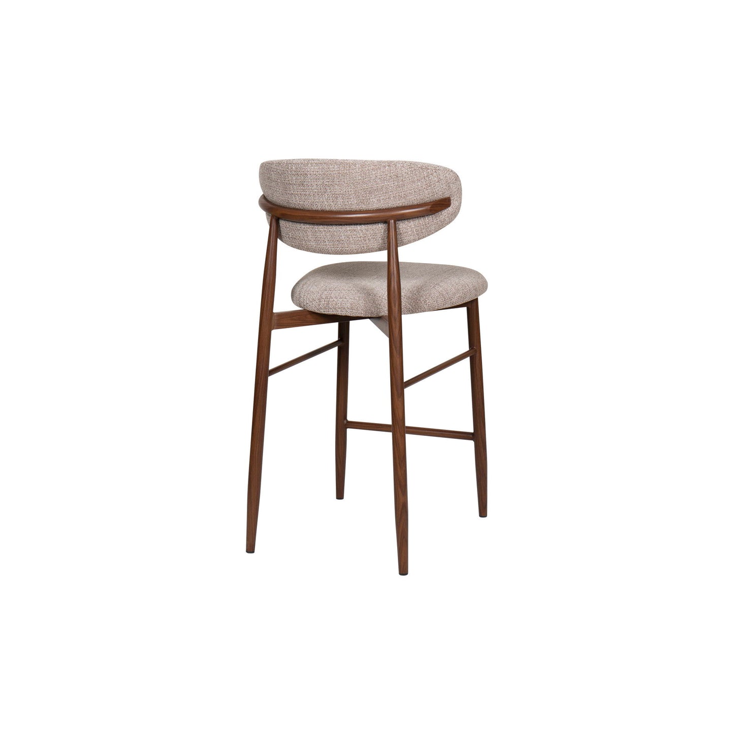 Royce - Counter Chair With Metal Frame (Set of 2)