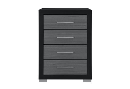 Emma - Chest - Gray / Black