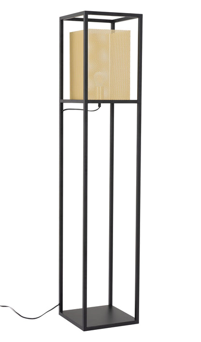 Yves - Floor Lamp - Gold & Black