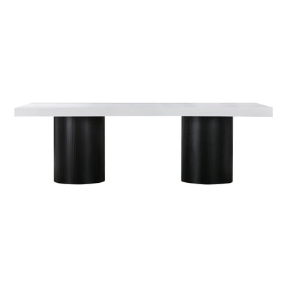 Nova - Lacquer Dining Table - White