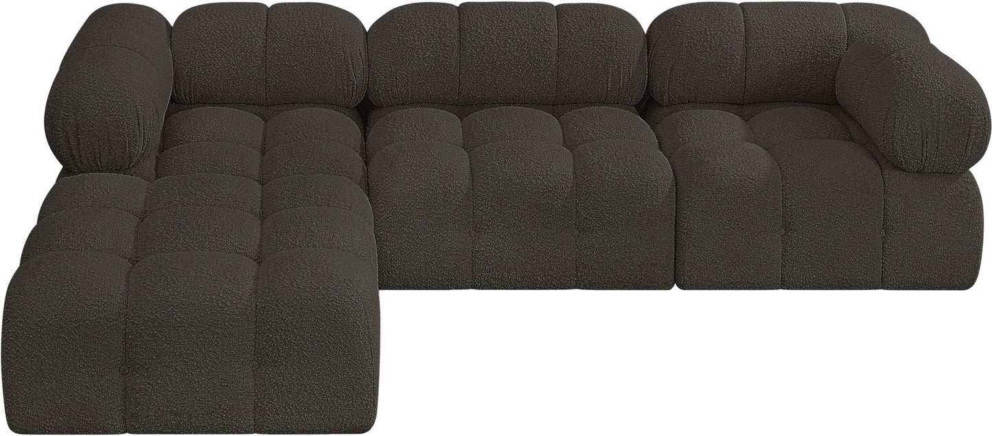 Ames - 4 Piece Fabric Modular Sectional