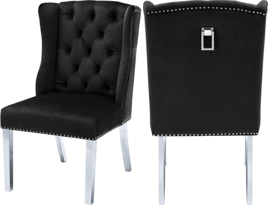 Suri - Dining Chair with Chrome Legs (Set of 2)