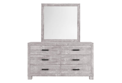 Nolan - 5 Piece Queen Bedroom Set - Gray