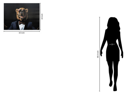 Print On Canvas - Black