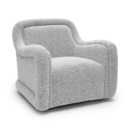 Charli - Boucle Swivel Chair