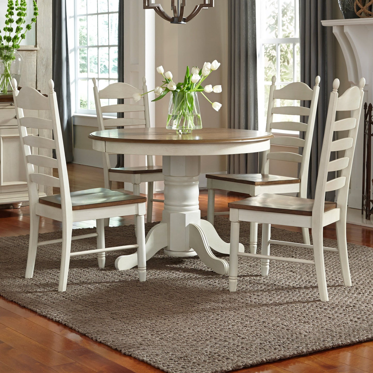 Springfield - Pedestal Table Set