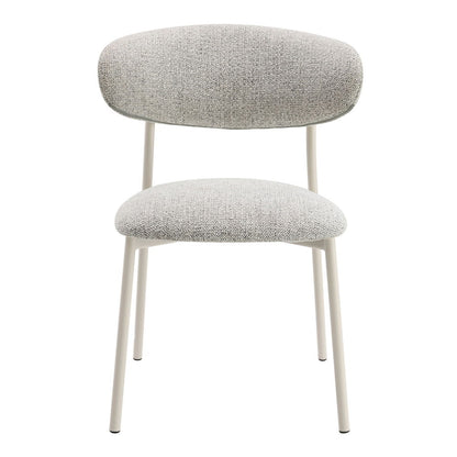 Kalam - Side Chair (Set of 2) - Gray Fabric & Beige