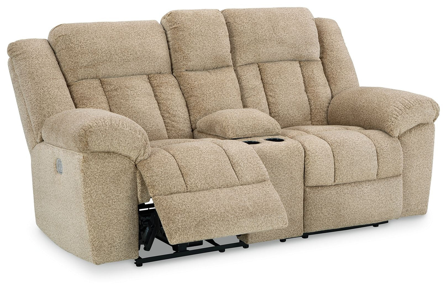 Tip-off - Power Reclining Loveseat With Console / Adj Headrest