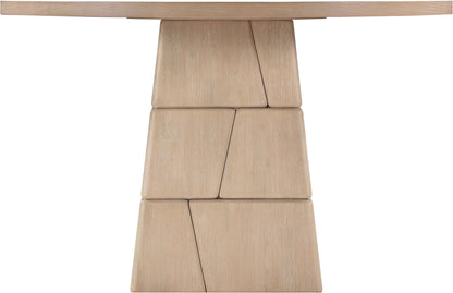 Tavio - 48" Oak Veneer And Solid Wood Dining Table
