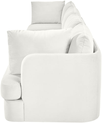 Hammond - Velvet Performance Fabric Upholstered 4 Piece Sofa