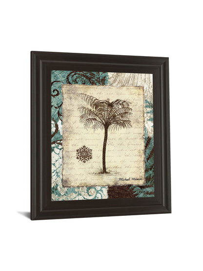 Secret Fern IV By Michael Marcon - Framed Print Wall Art - Dark Brown