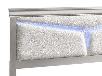 Glory Furniture - Lorana - Bed With LED Headboard