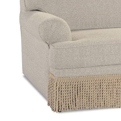 Yvette - 3-Piece Performance Boucle L-Sectional - Warm Gray