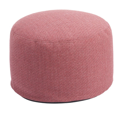 Aruz - Outdoor Ottoman - Red