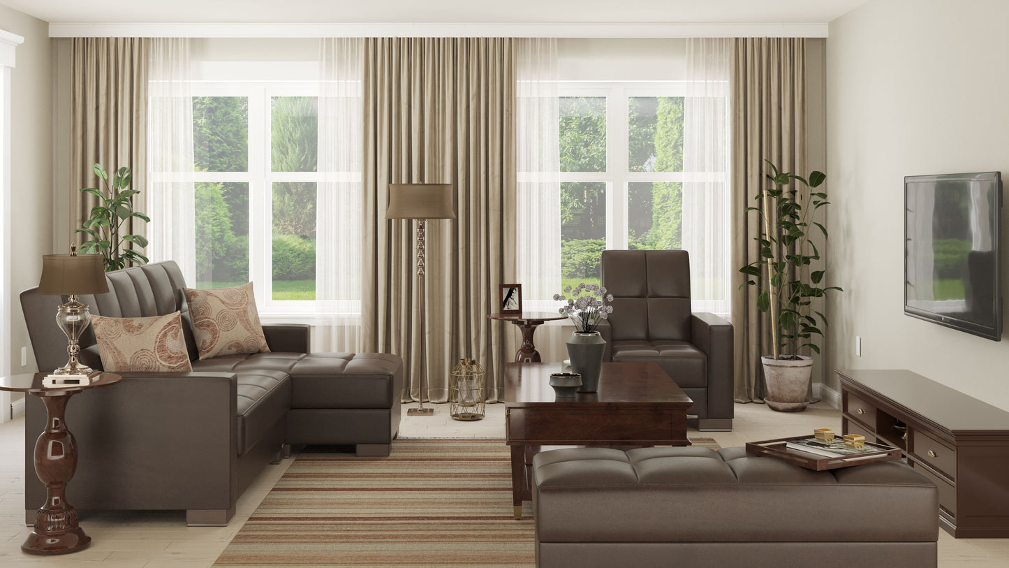 Ottomanson Armada - Upholstered Ottoman With Storage