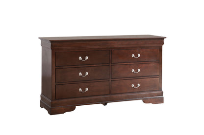 Glory Furniture - Louis Phillipe - Dresser & Mirror