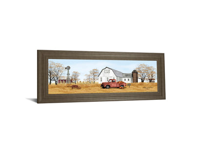 Autumn On The Farm By Billy Jacobs - Light Brown