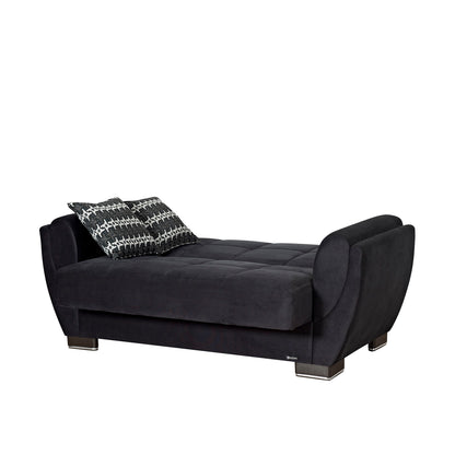 Ottomanson Armada Air - Upholstered Convertible Loveseat With Storage - Microfiber