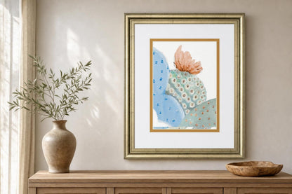 34x40 Bright Arizona II By PatriciaPinto - Light Blue